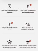 ⁦6-في-1 مكينة قهوه من HIBREW⁩ - الصورة ⁦5⁩