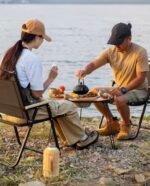 ⁦طاولة محمولة للشوي والشاي⁩ - الصورة ⁦5⁩